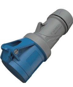 TOMA AEREO 16AMP 2P+T 250V AZUL 6H IP44 MENNEKES