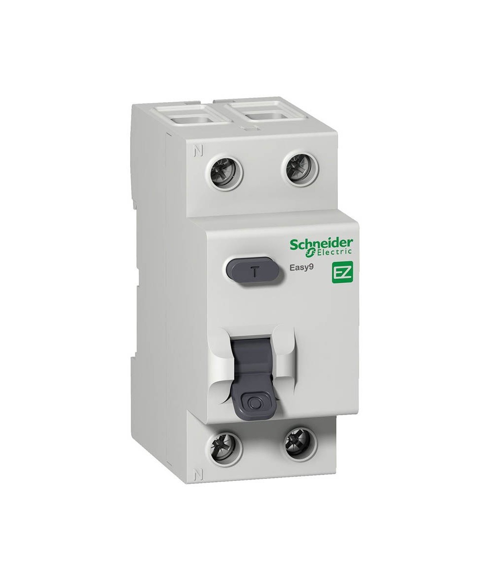 INTERRUPTOR DIFERENCIAL 2X40A 30MA, EASY9, SCHNEIDER ELECTRIC