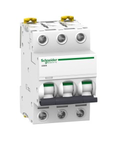 INTERRUPTOR TERMOMAGNETICO 3X16A ACTI9 IC60N 20KA 220V SCHNEIDER-ELECTRIC