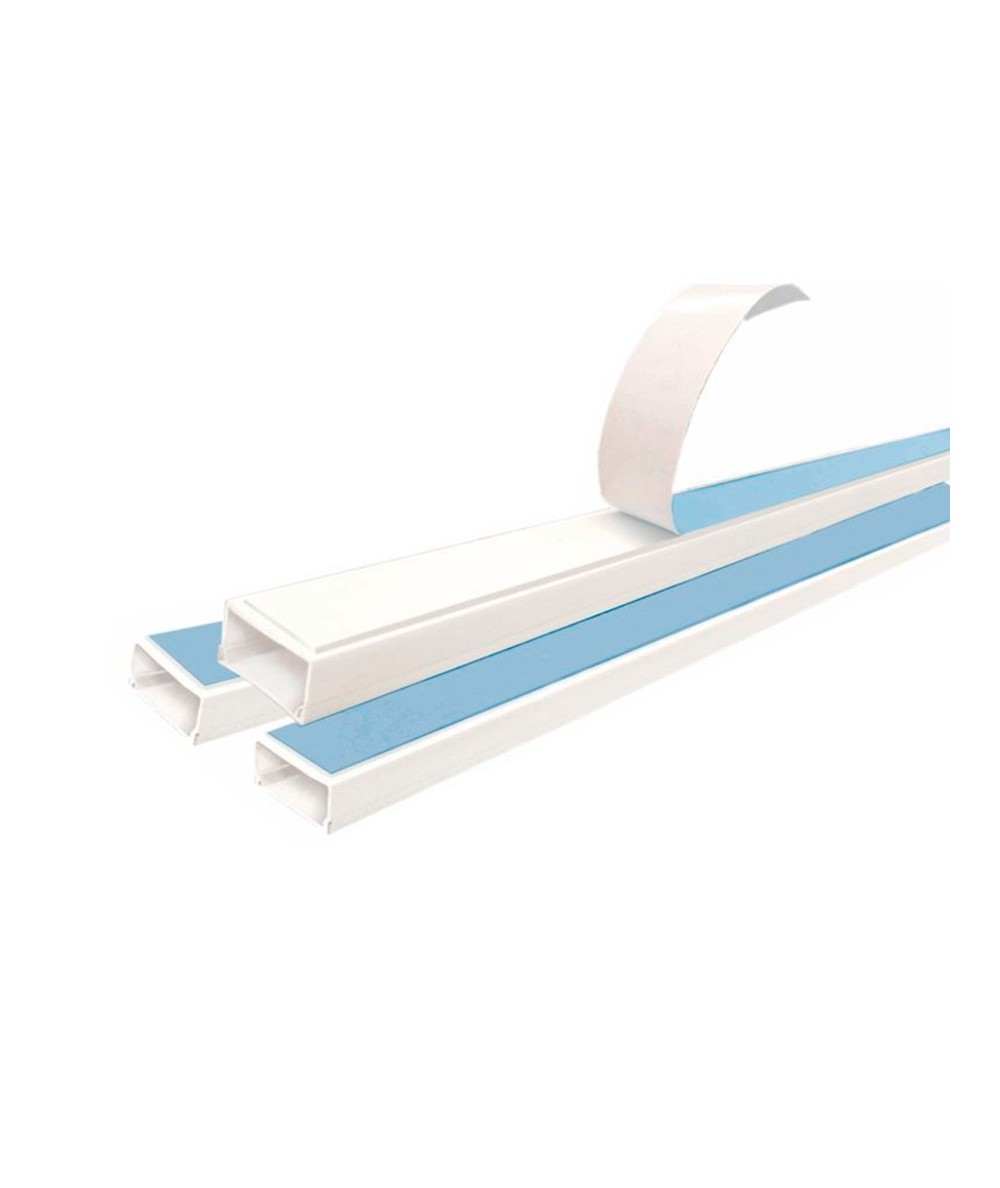 Canaleta con Adhesivo 25x25 mm x 2 metros