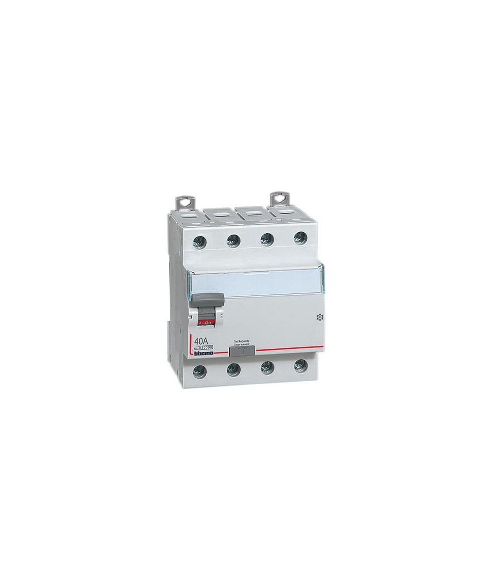 Interruptor Diferencial 4x40A 400VAC 30MA G7430AC40 BTICINO SALVAVITA